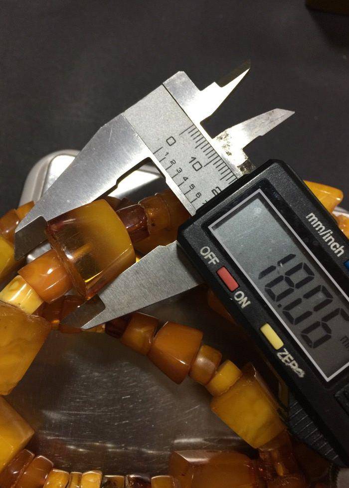 8148欧洲回流超大尺寸老蜜蜡项链图10