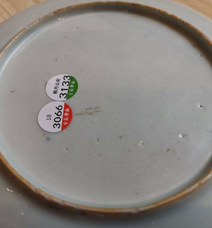 康熙西厢记故事五彩人物盘图6