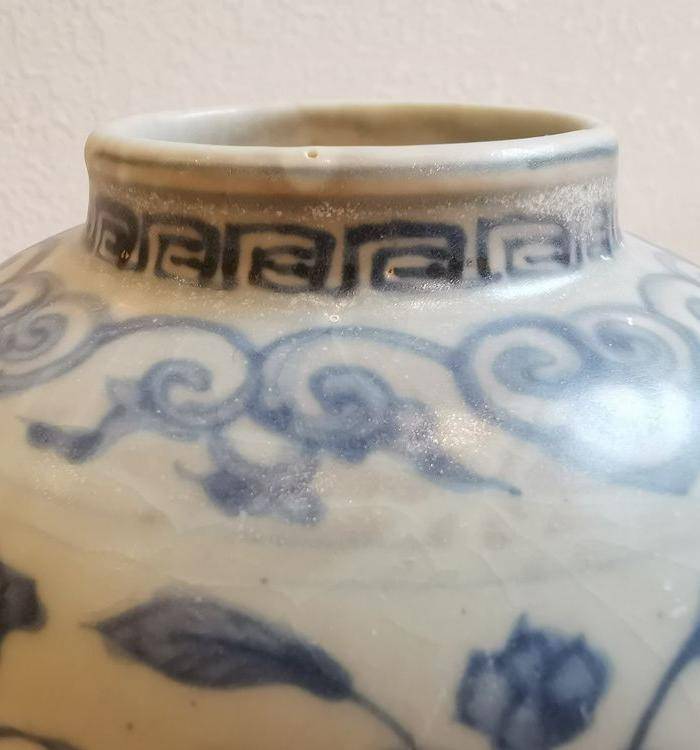 明.正德青花罐图3