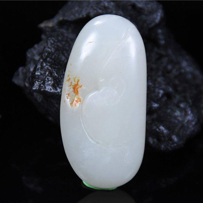 和田玉 籽玉 美皮 欢喜佛 佛引福来图4