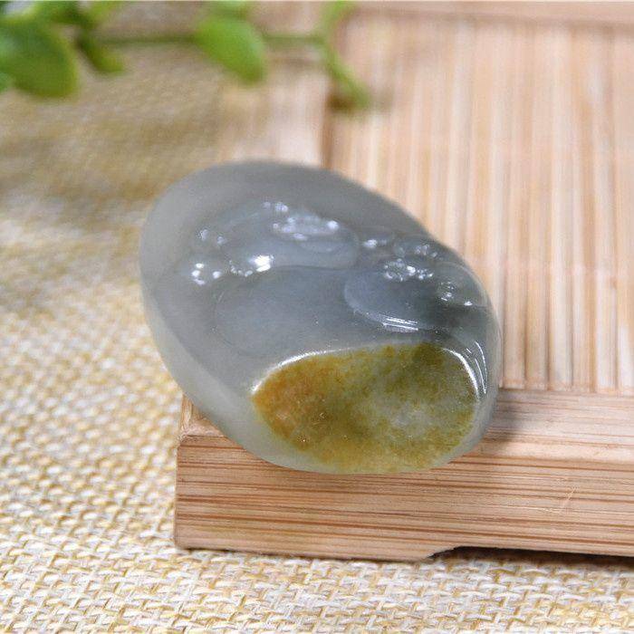 和田玉 籽玉 美皮 欢喜佛 佛引福来图7