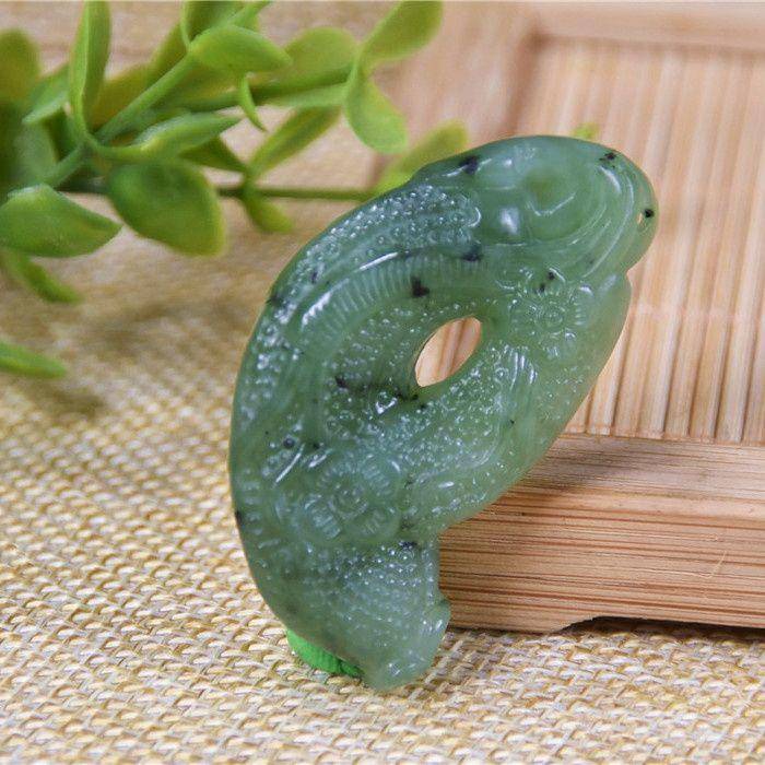 和田玉 碧玉 福寿双瓜图2