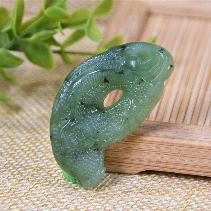 和田玉 碧玉 福寿双瓜图3