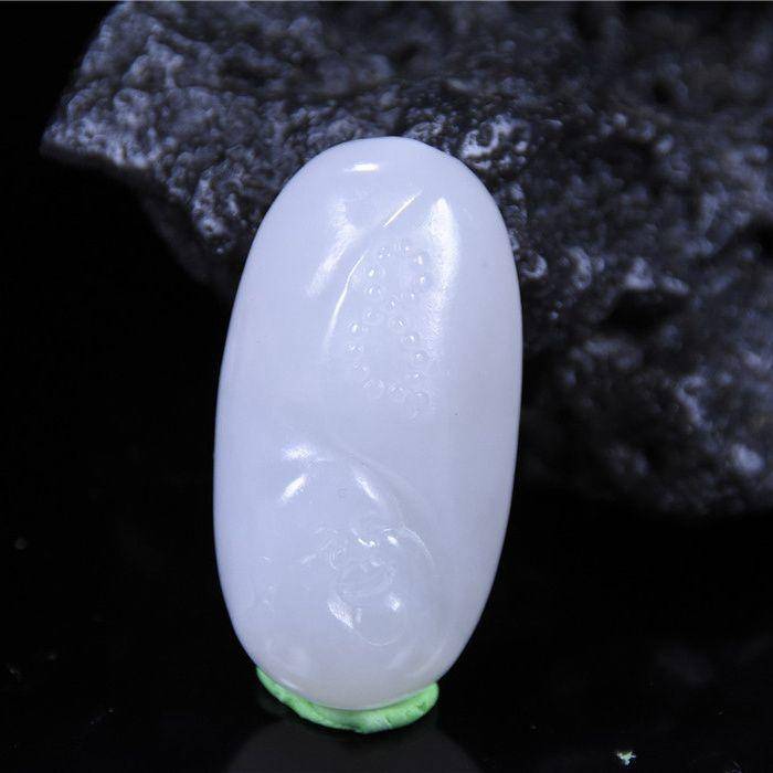 和田玉 欢喜佛 佛引福来图4