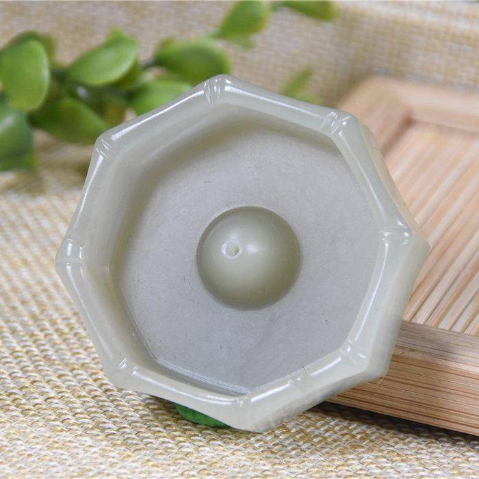 和田玉 福竹 香插 节节高升图5