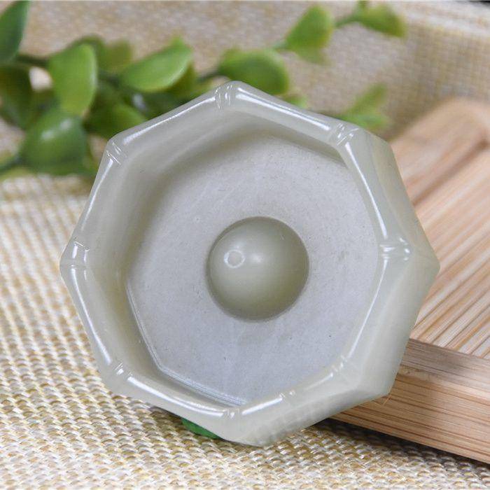 和田玉 福竹 香插 节节高升图6