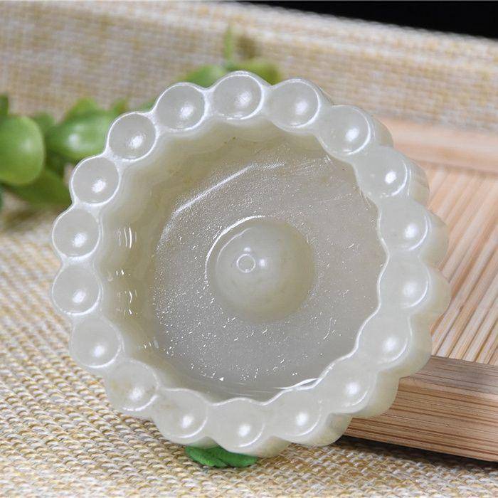 和田玉 团团圆圆 香插图4
