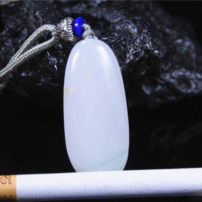 和田玉 籽玉 欢喜佛 佛引福来图5