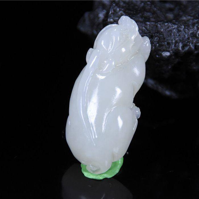 和田玉 招财貔貅 立体精工图5