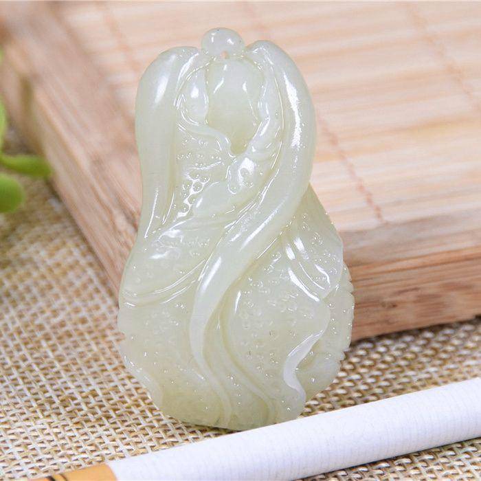 和田玉 黄口料 发财大白菜 细腻图5