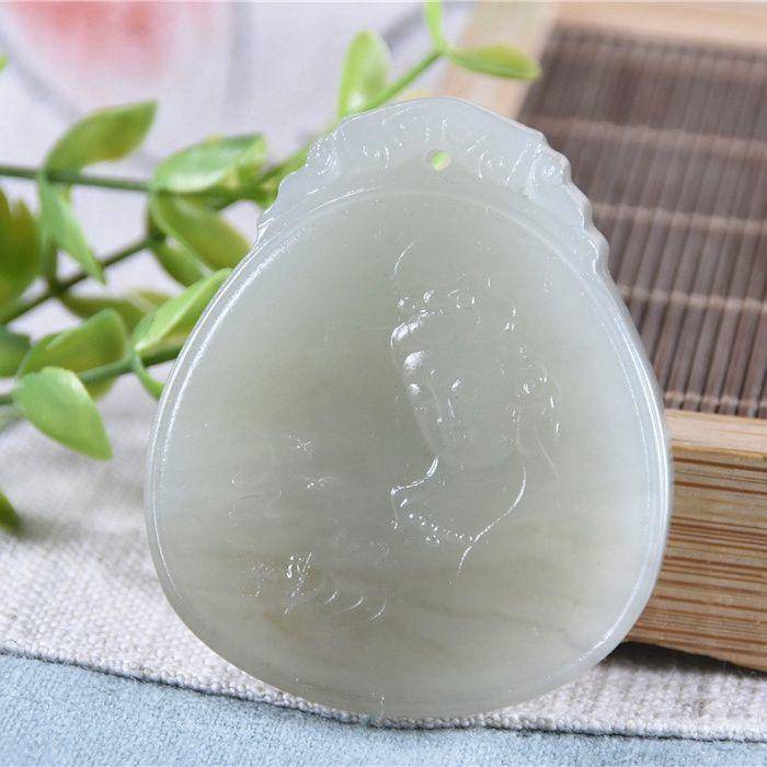 和田玉 大慈悲观音 普渡众生 细腻图3
