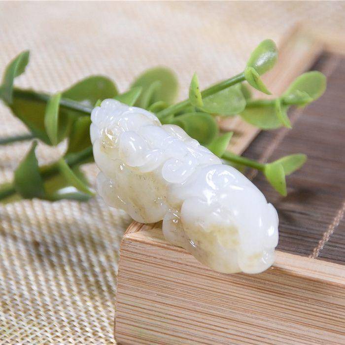 和田玉 招财貔貅 如虎添翼图3