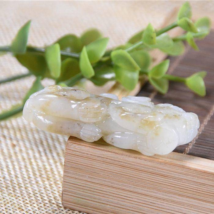 和田玉 招财貔貅 如虎添翼图5