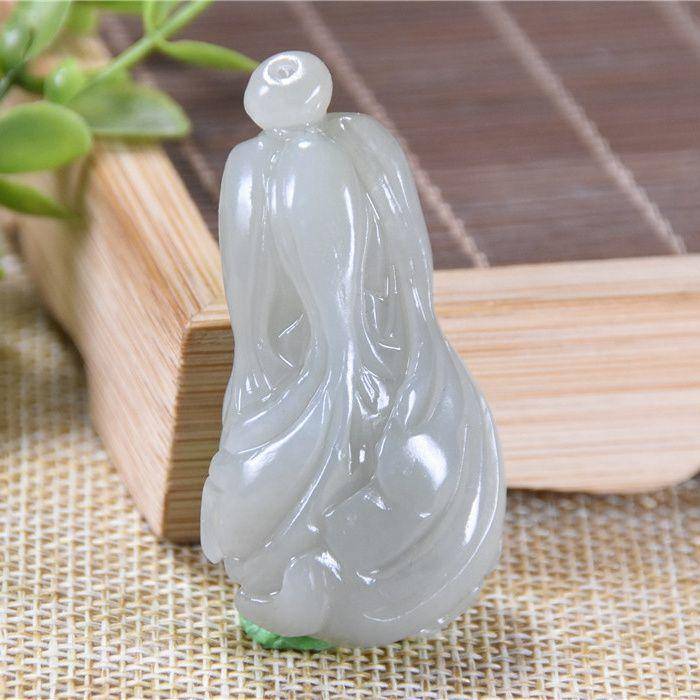 和田玉 发财大白菜 细腻图4