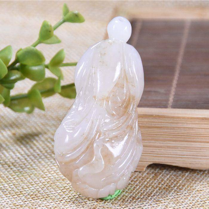 和田玉 糖料 发财大白菜图2