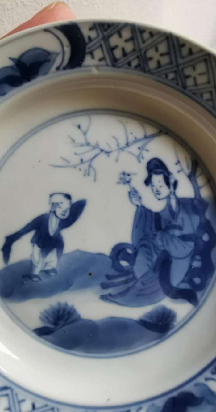 清.康熙人物故事小盘图2
