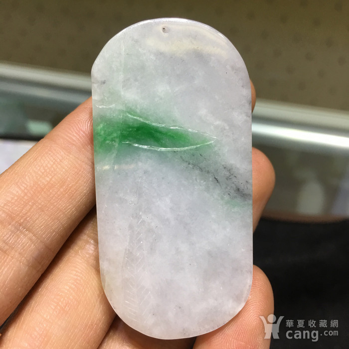 亏本出 翡翠a货带绿翠 龙挂件