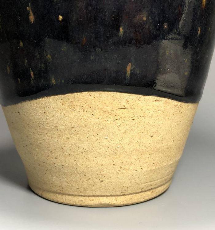 精品 收藏级压轴高古瓷 宋 磁州窑褐釉持壶图6