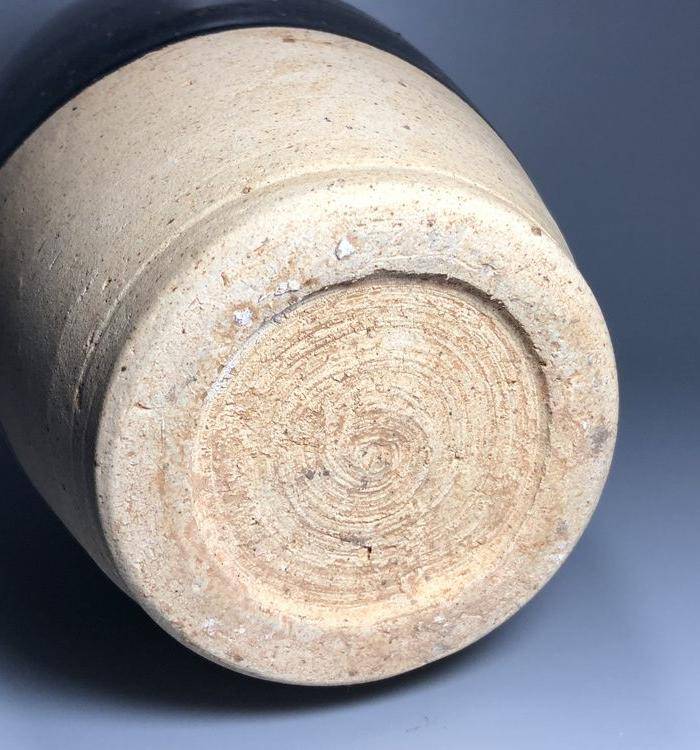 精品 收藏级压轴高古瓷 宋 磁州窑褐釉持壶图12
