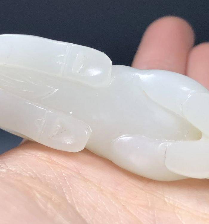 精品 收藏级回流重器 清代老和田白玉马上封侯图9
