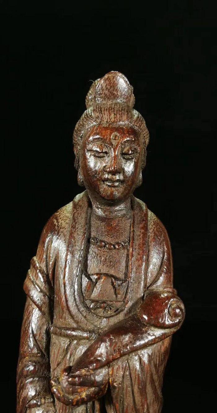 清竹根雕 如意观 像图5