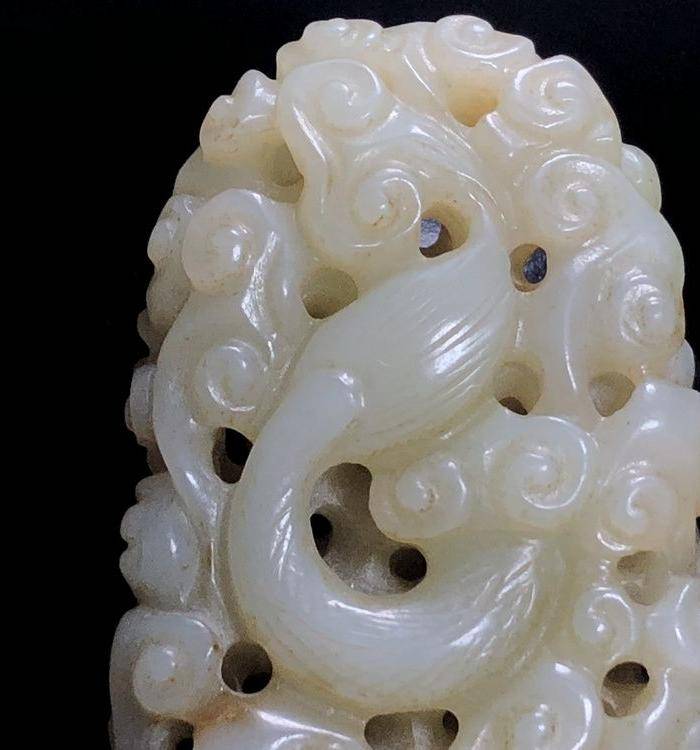 精品 回流 收藏级 明代圆雕龙纹雕件图11