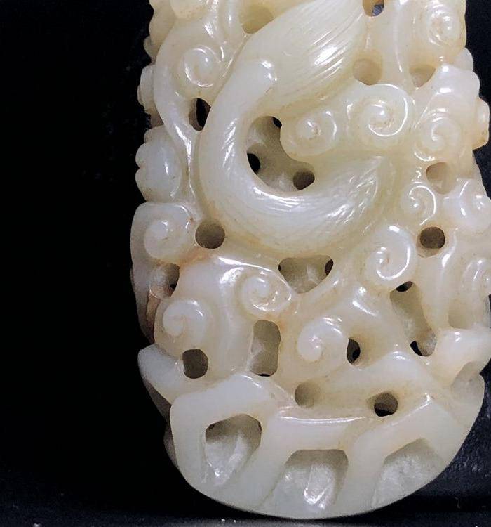 精品 回流 收藏级 明代圆雕龙纹雕件图12