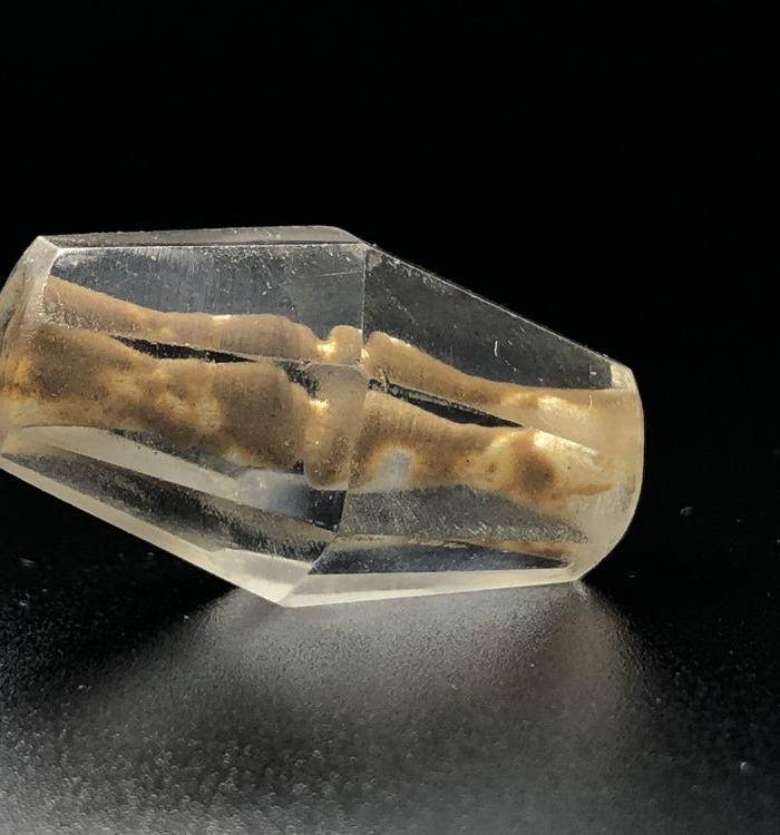 高古八棱水晶珠一颗图9