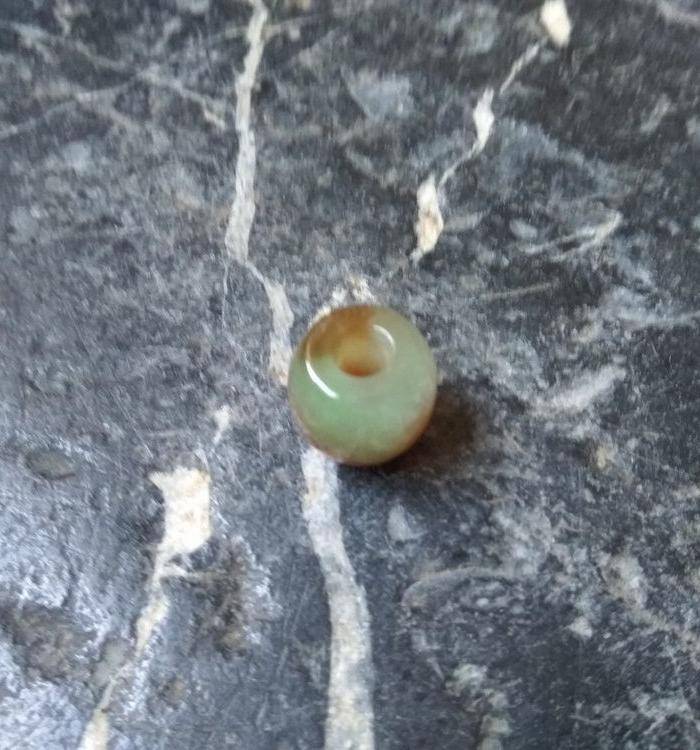 老红翡玉珠 保真图2