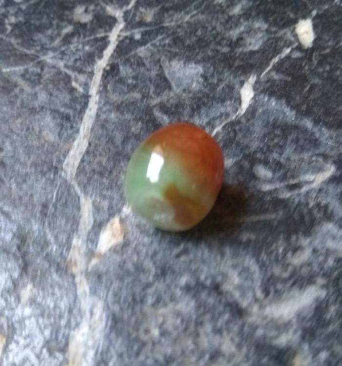 老红翡玉珠 保真图6