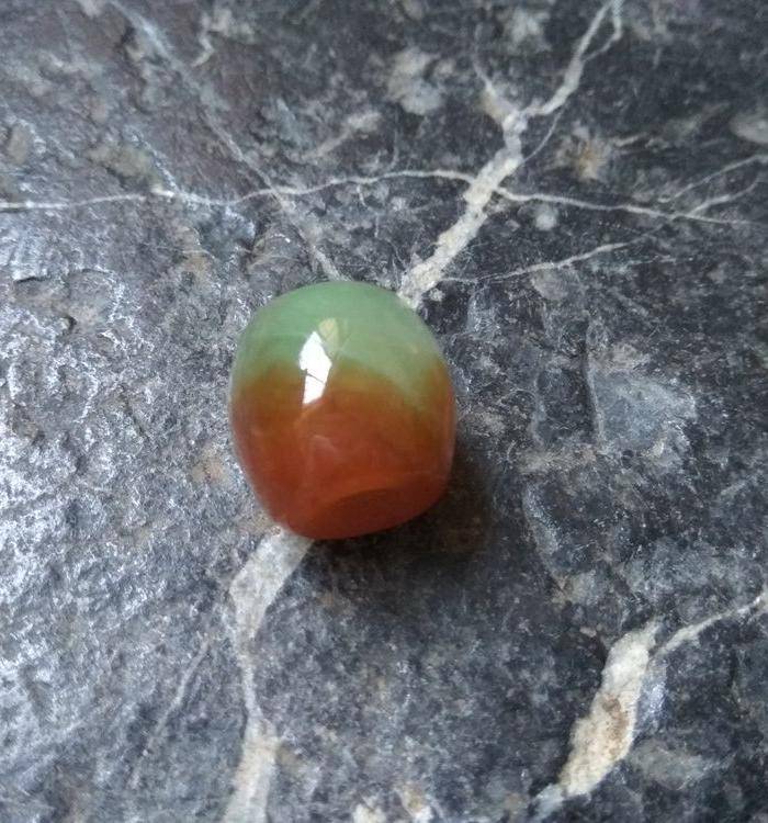老红翡玉珠 保真图7