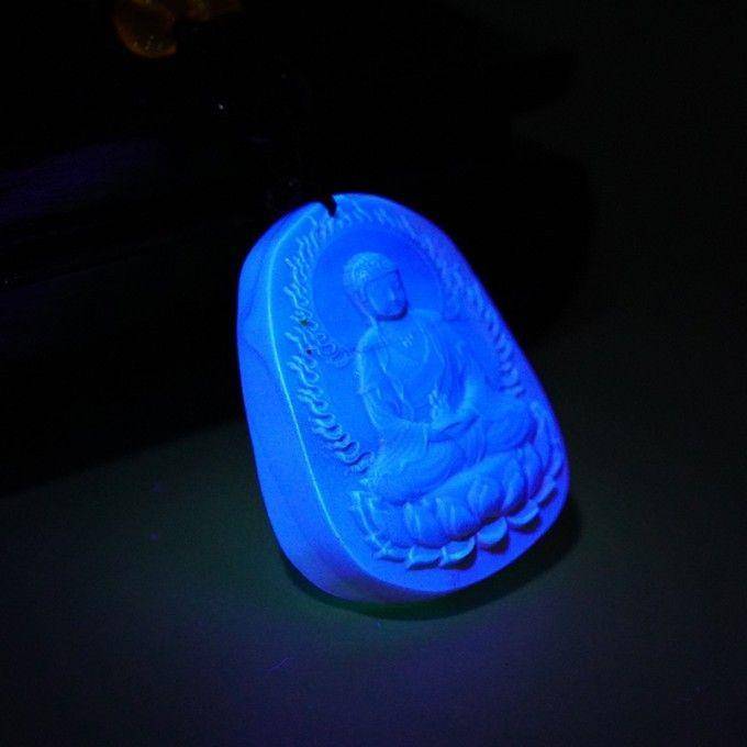 棕红缅甸琥珀大日如来吊坠 31KR07图10