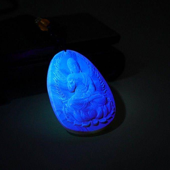 棕红缅甸琥珀阿弥陀佛吊坠 31KR09图10