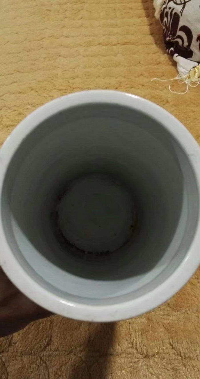 民国 粉彩人物帽筒图5