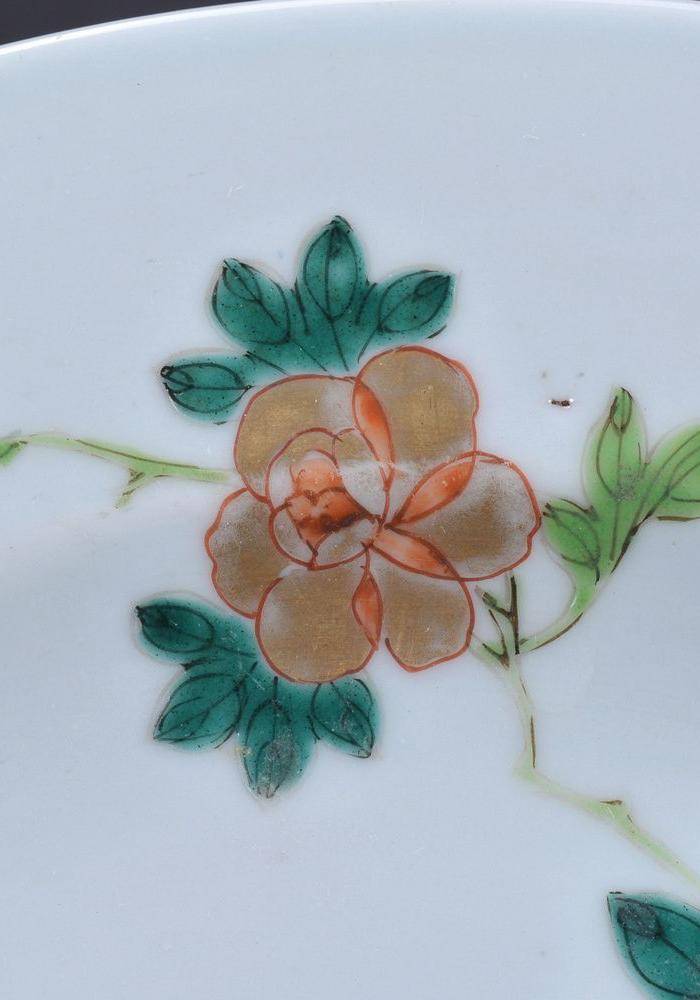 乾隆 花开富贵 粉彩盘图7