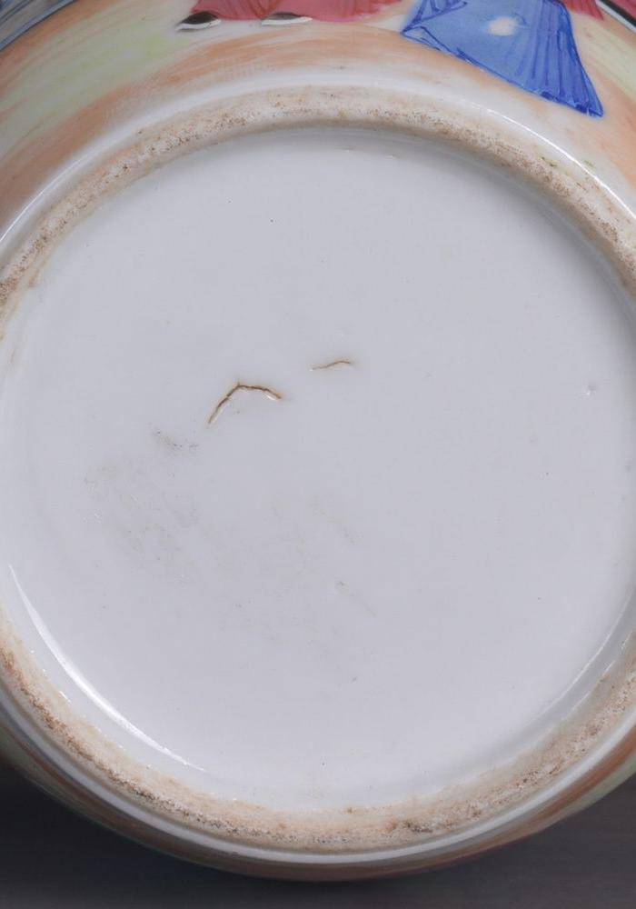 晚清 广彩 人物 茶壶图11