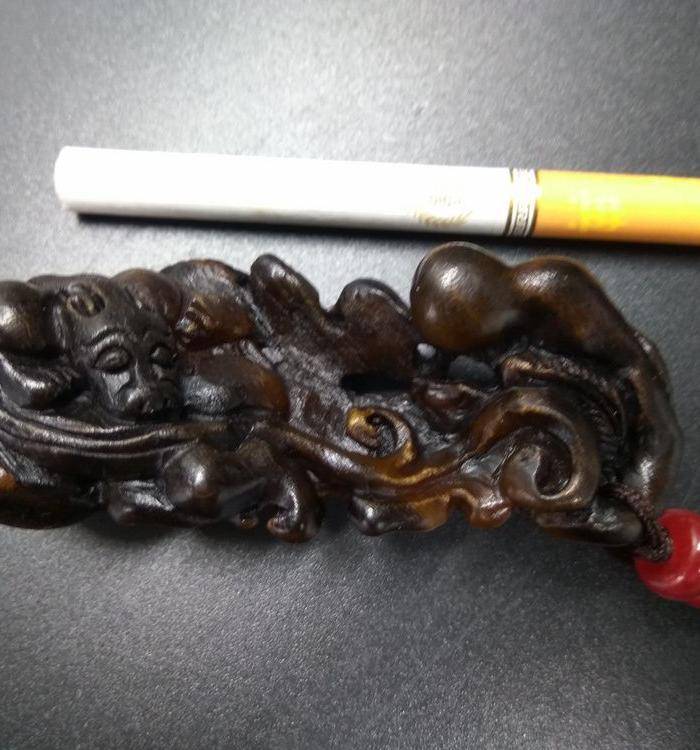 重器晚清 代代有福吊坠 亚洲料图6
