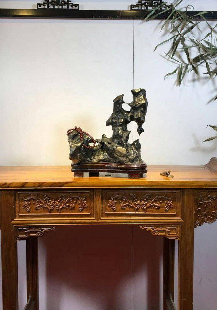 精美灵璧石摆件图4