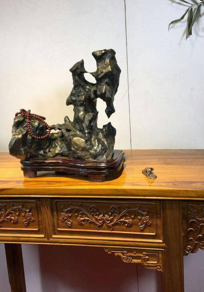 精美灵璧石摆件图6