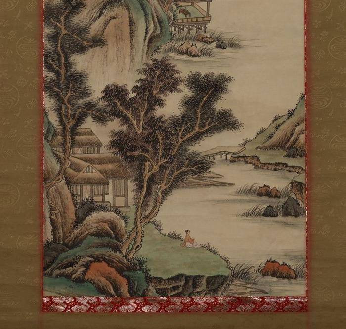 冯超然山水图轴图4