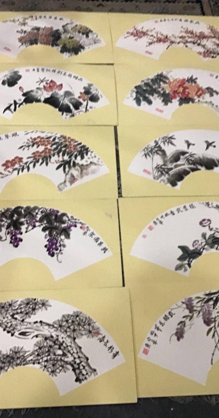 浙江逸仙书画院老画家十张图2