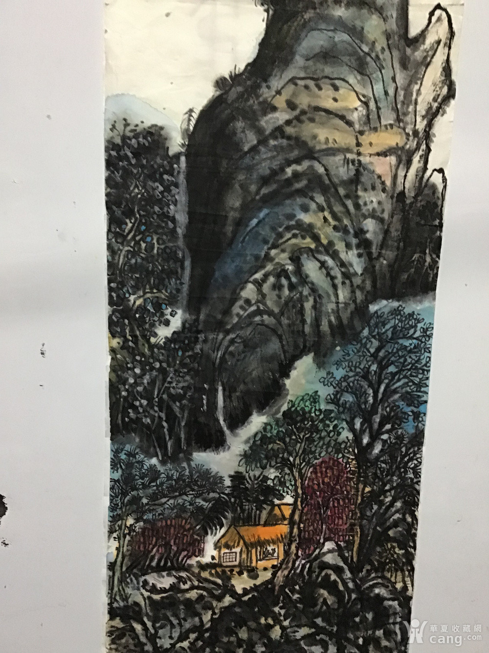 杭州老画家郑宗修山水软片.百度可查