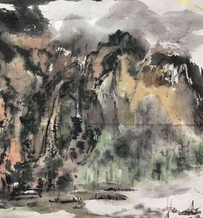 罗文华山水画图3