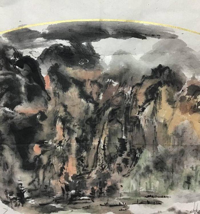 罗文华山水画图7