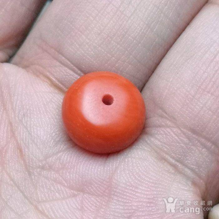 欧洲回流极品莫莫珊瑚10mm算盘珠图2