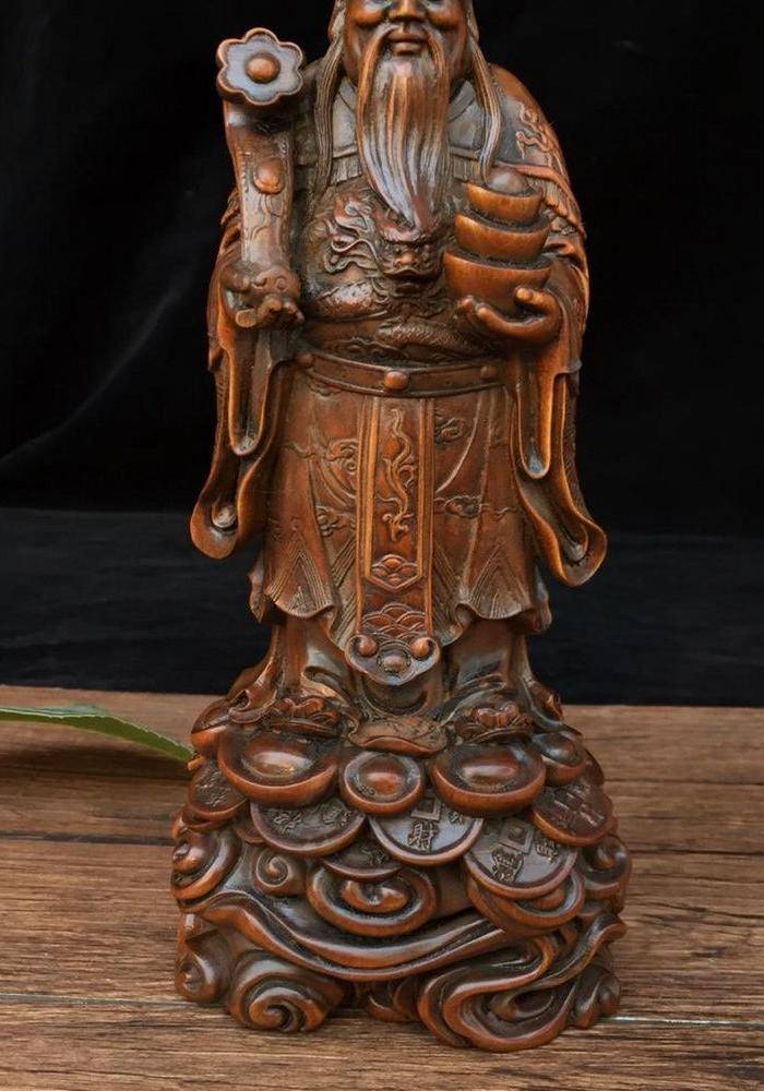 黄杨木 财神 图2
