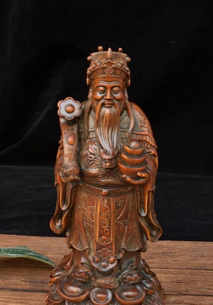 黄杨木 财神 图3