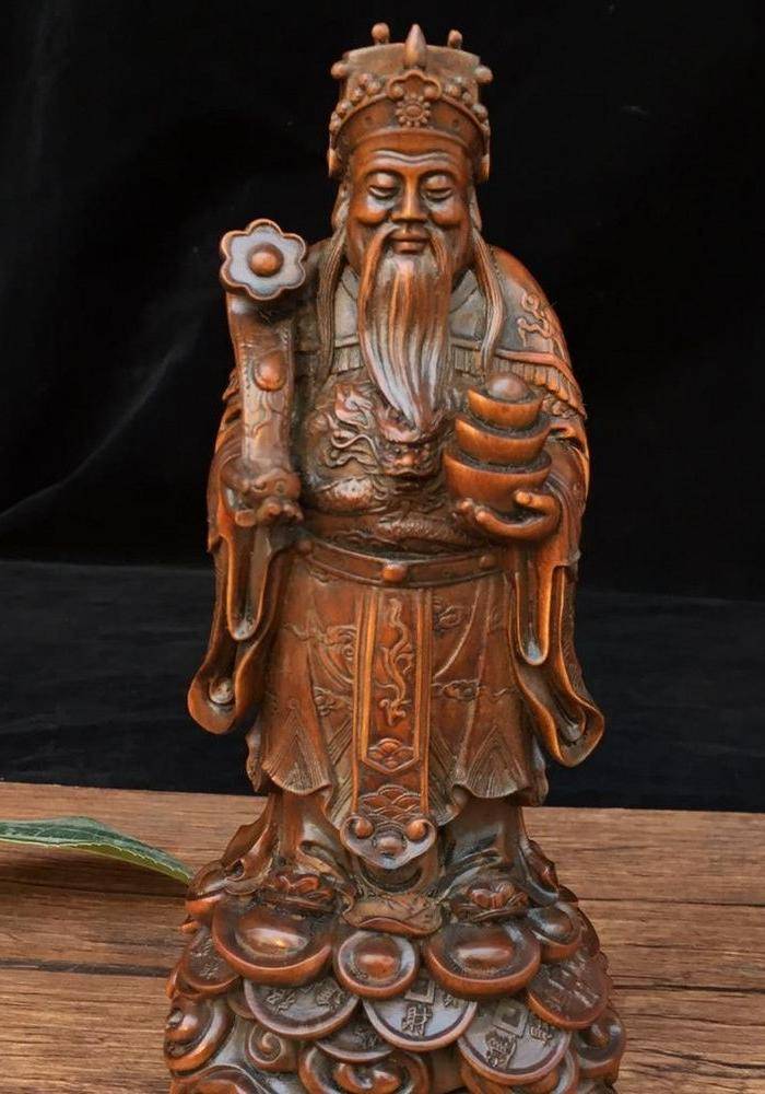 黄杨木 财神 图4