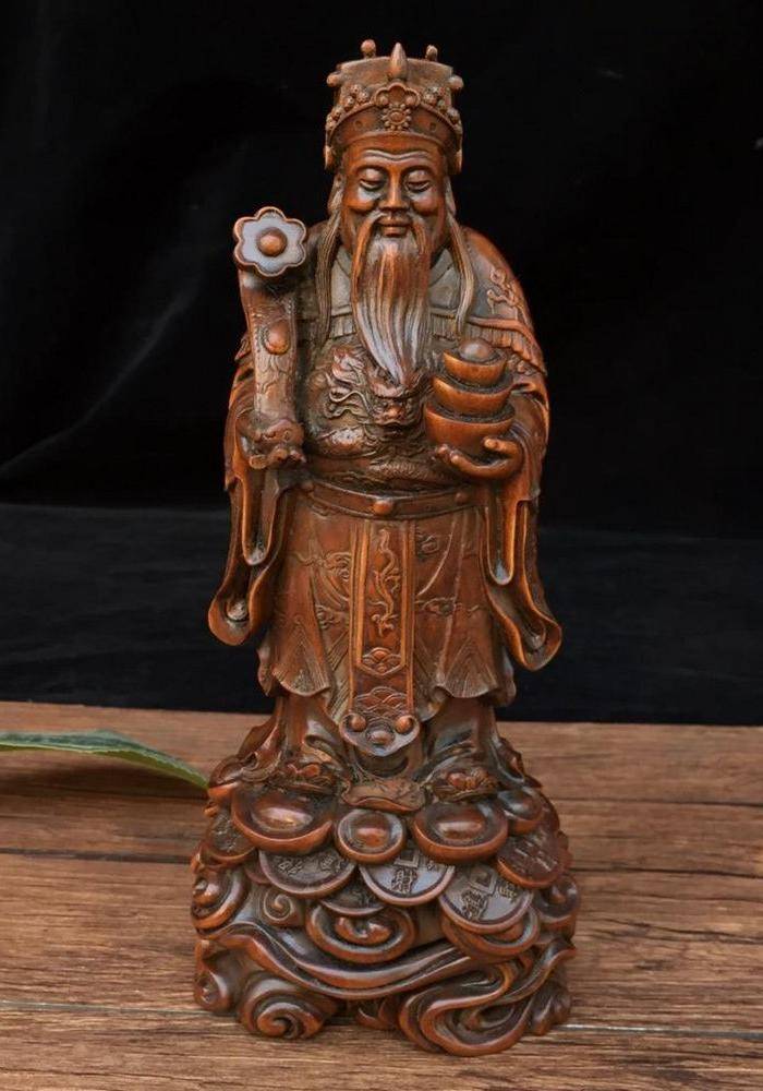 黄杨木 财神 图7