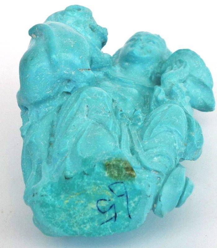 欧洲回流85克松石仕女摆件图8